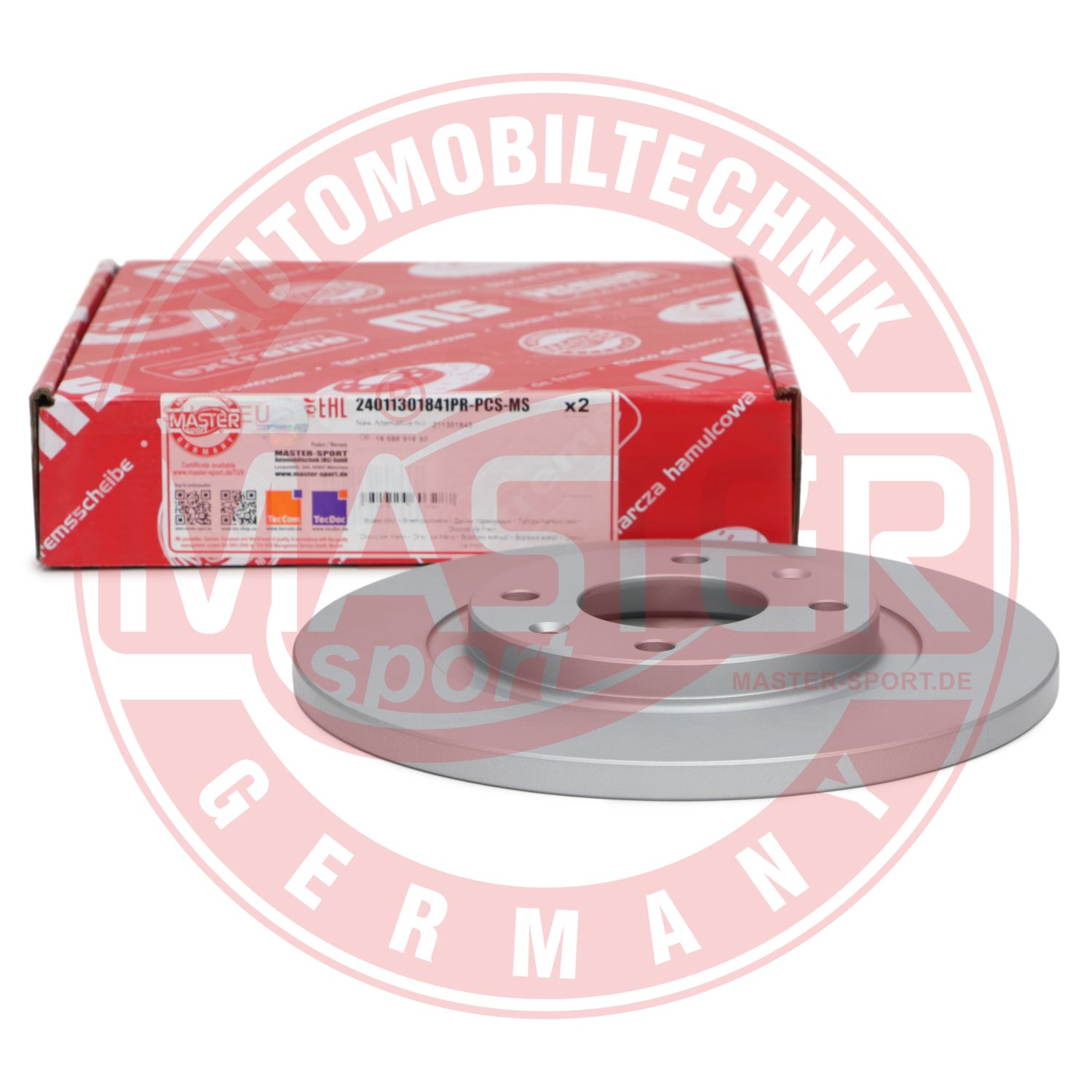 Disc frana MASTERSPORT GERMANY 24011301841PR-PCS-MS